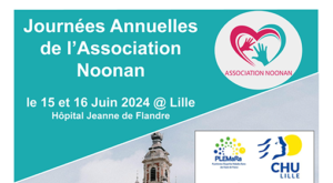 La Journée annuelle de l'Association Noonan aura lieu le 15 et 16 juin 2024