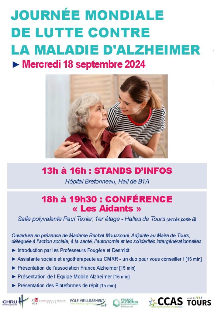 Alzheimer : le 18 septembre, les professionnels du CHRU mobilisés