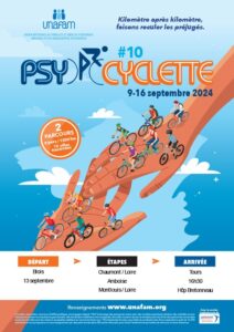 Psycyclette : rendez-vous à Bretonneau le 13 septembre à 16h30 pour accueillir les cyclistes