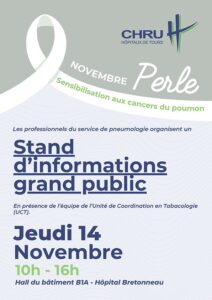 Novembre perle – Le mois de sensibilisation aux cancers du poumon