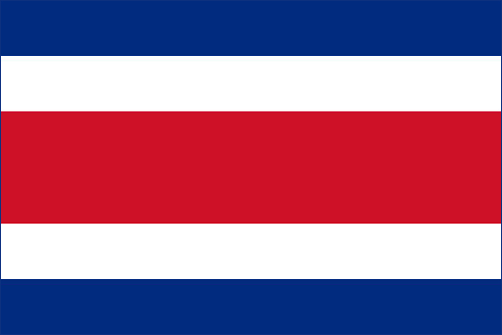 drapeau Costa Rica